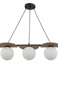 Best Dekoracyjna lampa wisząca z mlecznymi kloszami SIG 33299 MIRROR Żyrandole Nowoczesne