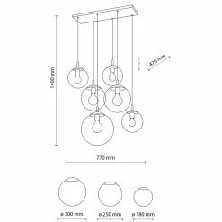 Cheap Dekoracyjna lampa wisząca do salonu TK 4793 ESME WHITE | Kaja Żyrandole Nowoczesne