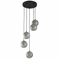 Clearance Dekoracyjna lampa wisząca do salonu loft TK 5747 z serii ELENA | Kaja Żyrandole Nowoczesne