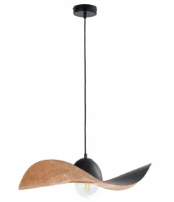 Fashion Dekoracyjna lampa z abażurem typu kapelusz SIG 32346 z serii KAPELLO M Żyrandole Nowoczesne