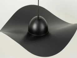 Fashion Dekoracyjna lampa z abażurem typu kapelusz SIG 32346 z serii KAPELLO M Żyrandole Nowoczesne