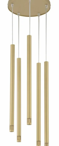 Best Dekoracyjna lampa z punktowymi zwisami SIG 33230 z serii SOPEL LASER Żyrandole Nowoczesne