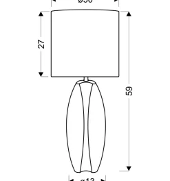 Sklep Kaja Dekoracyjna lampka nocna, monstera 41-79978 PALMA | Kaja Oświetlenie