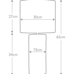Sklep Kaja Dekoracyjna lampka stołowa, grafitowa BARBICAN-TL z serii BARBICAN