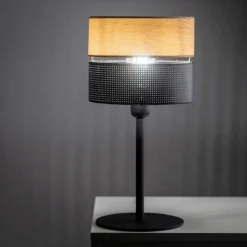 Sklep Kaja Dekoracyjna lampka stołowa w stylu eco TK 5124 z serii NICOL | Kaja