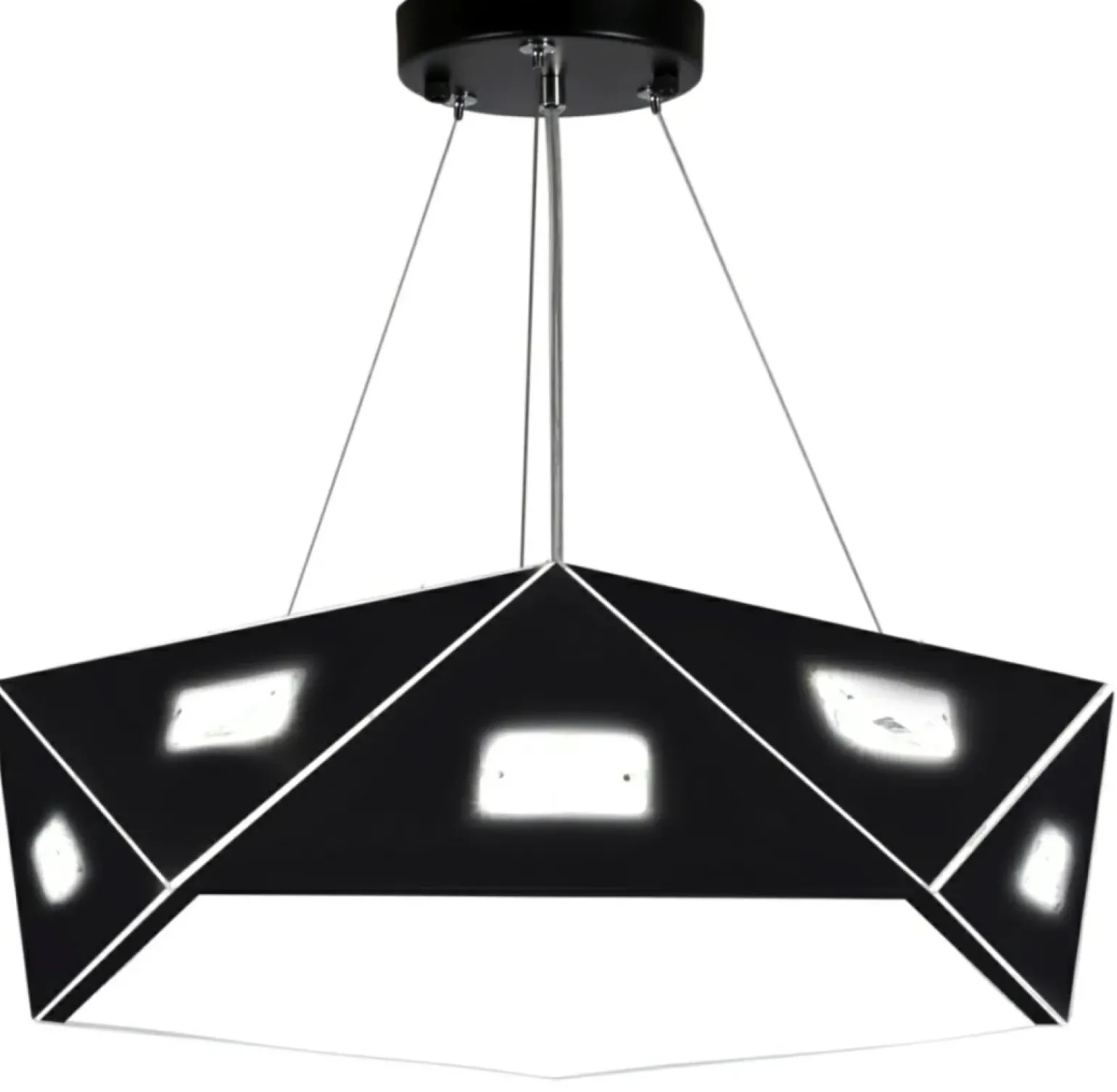 Store Dekoracyjna, ledowa lampa wisząca 31-64882 NEMEZIS | Kaja Oświetlenie Żyrandole Nowoczesne