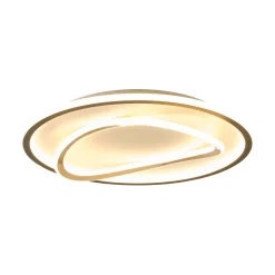 Sklep Kaja Dekoracyjna, ledowa lampa do sypialni MX3889-1A-3BGT LENS | Kaja