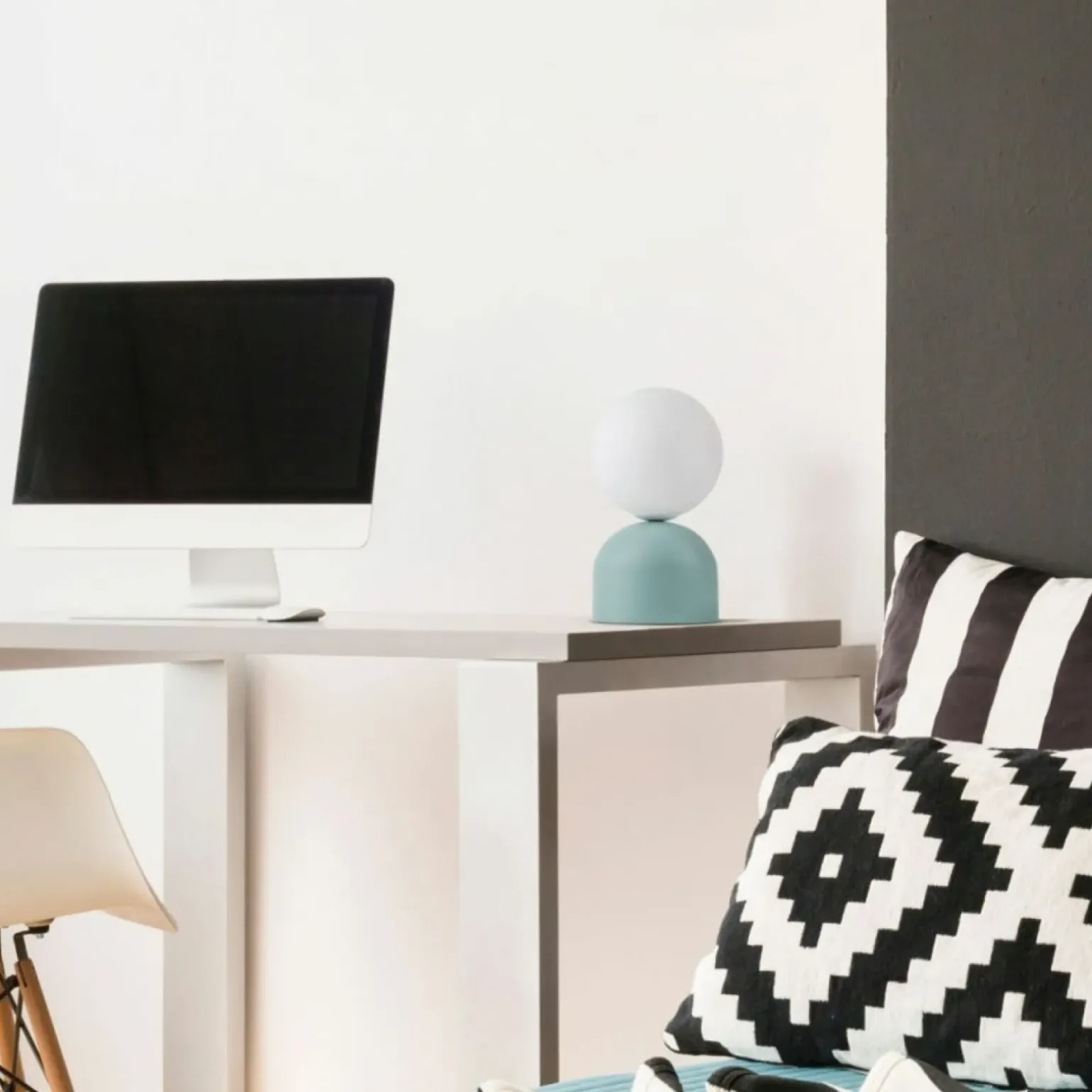 Sklep Kaja Dekoracyjna, miętowa lampka dziecięca TK 16039 MIKI MINT | Kaja