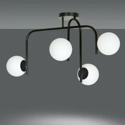 Cheap Dekoracyjna, nowoczesna lampa sufitowa 1030/4B KALF | Kaja Oświetlenie Żyrandole Nowoczesne