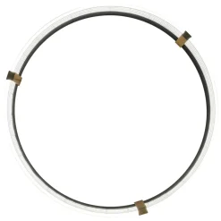 Cheap Dekoracyjna obręcz wisząca ⌀80cm LP-0407/1P L BK TRIANGLE PLUM | Kaja Żyrandole Nowoczesne