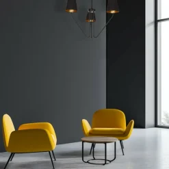 Cheap Dekoracyjna, potrójna, czarna lampa sufitowa MLP4912 z serii VICTORIA | Kaja Ośw Żyrandole Nowoczesne