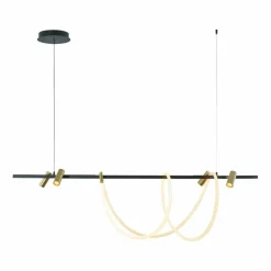 Outlet Dekoracyjna, pozioma lampa LED nad stół ZM 2200277L BALBO | Kaja Żyrandole Nowoczesne