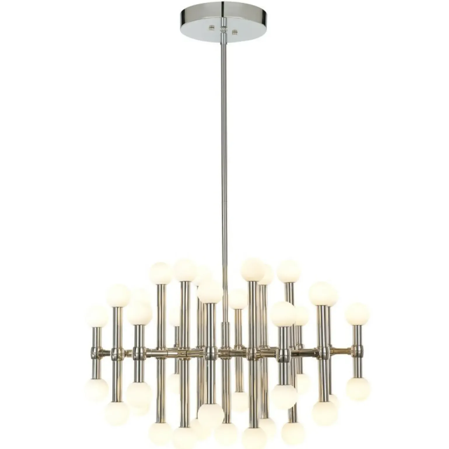 Shop Dekoracyjna, satynowa lampa LED MX16009008-37A GIOVANNA | Kaja Żyrandole Nowoczesne