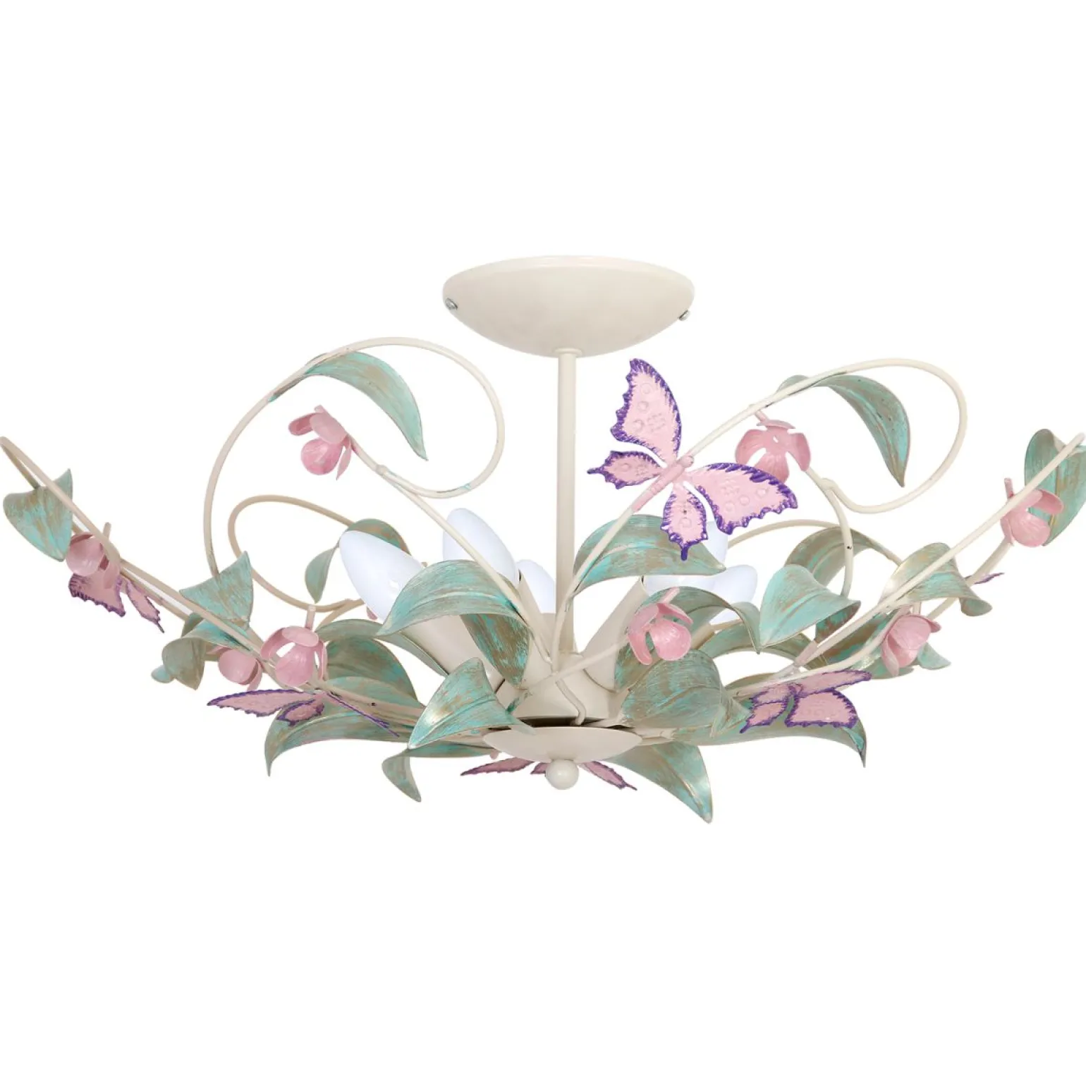 Sklep Kaja Dekoracyjna, zdobiona lampa sufitowa LX 6288 SUMMER | Kaja Oświetlenie