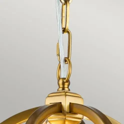 Sklep Kaja Dekoracyjna, złota lampa wisząca FE-CORINNE-3P-S-BB z serii CORINNE