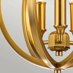 Sklep Kaja Dekoracyjna, złota lampa wisząca FE-CORINNE-3P-S-BB z serii CORINNE