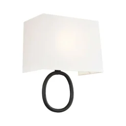 Sklep Kaja Dekoracyjny kinkiet ścienny z abażurem FE-INDO1 z serii INDO