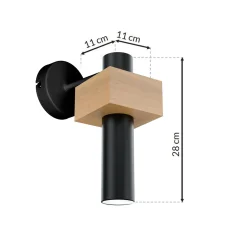 Sklep Kaja Dekoracyjny kinkiet ścienny, do korytarza MLP5508 z serii WEST | Kaja Oświetleni