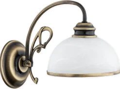 Sklep Kaja Dekoracyjny kinkiet ścienny, otwarty klosz O3170 K1 PAT z serii LAMBDA