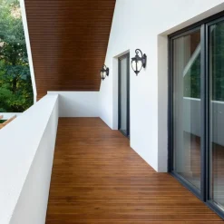 Sklep Kaja Dekoracyjny kinkiet elewacyjny na taras O414WL-01BZ z serii FLEUR