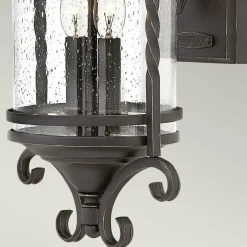 Sklep Kaja Dekoracyjny kinkiet zewnętrzny, stara czerń HK-CASA-M z serii CASA