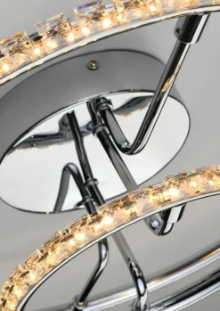 Sklep Kaja Dekoracyjny, ledowy plafon z ringami 98-69634 ADEL | Kaja Oświetlenie