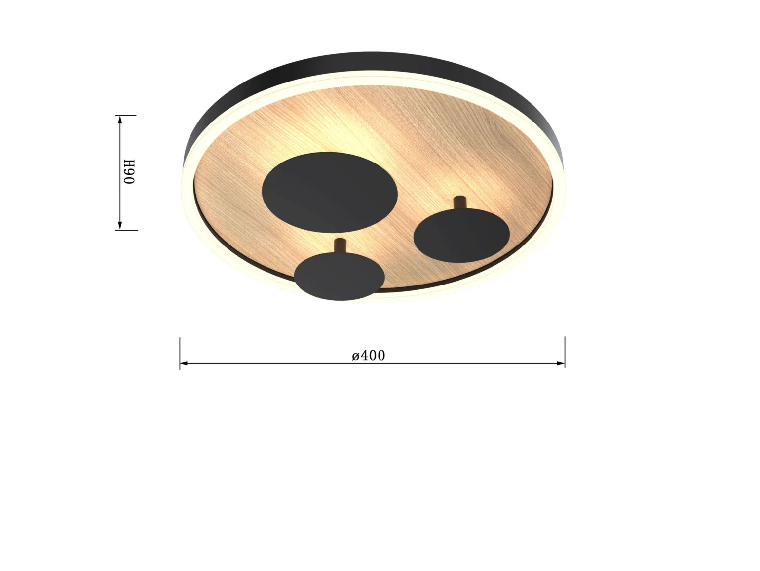 Sklep Kaja Dekoracyjny plafon do przytulnej sypialni WF 9013-306S REIMS | Kaja