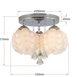 Cheap Dekoracyjny plafon do sypialni LP-119/3C SADA | Kaja Oświetlenie Żyrandole Nowoczesne
