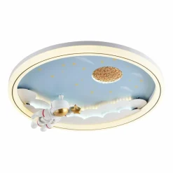 Cheap Dekoracyjny plafon dziecięcy LED astronauta MX4020-1-DWD FOCUS | Kaja Żyrandole Nowoczesne