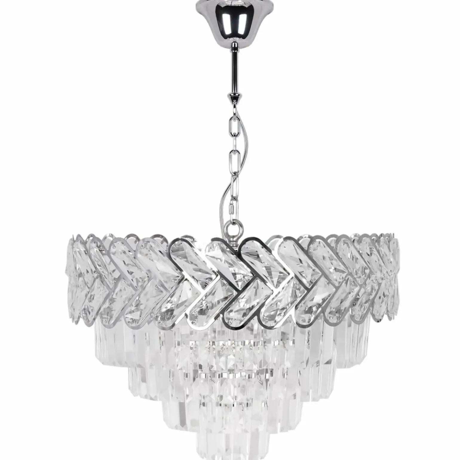 Discount Dekoracyjny, żyrandol z kryształkami K-8173 | Kaja Oświetlenie Żyrandole Nowoczesne