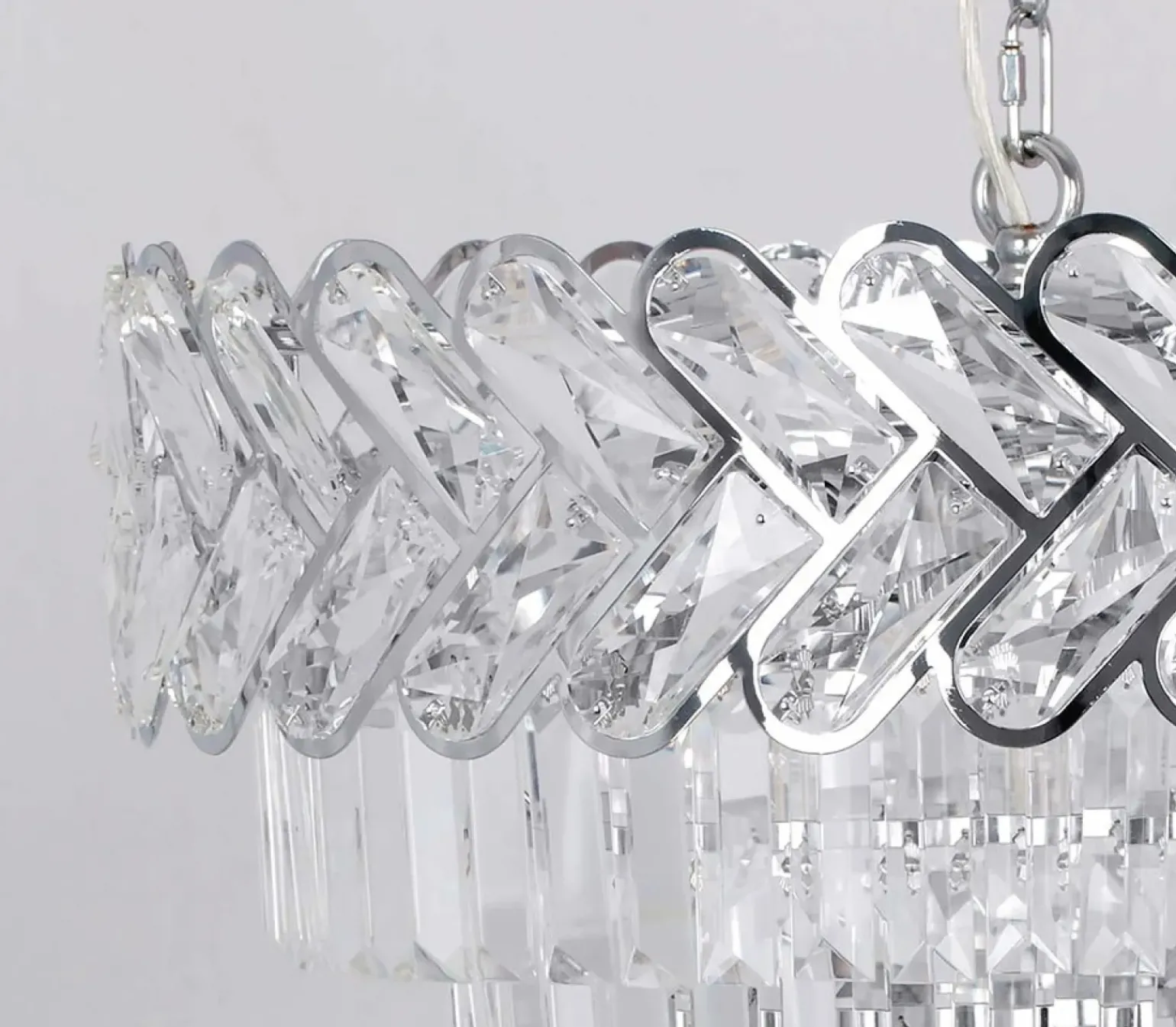 Discount Dekoracyjny, żyrandol z kryształkami K-8173 | Kaja Oświetlenie Żyrandole Nowoczesne