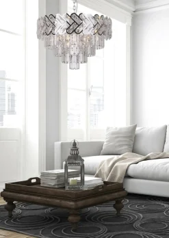 Discount Dekoracyjny, żyrandol z kryształkami K-8173 | Kaja Oświetlenie Żyrandole Nowoczesne