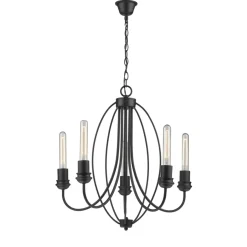 Sklep Kaja Dekoracyjny żyrandol do salonu LP-6704/5P CANARIA | Kaja Oświetlenie