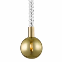 Best Sale Dekoracyjny zwis ze złotym kloszem P0583-01A-2GHF MIDA | Kaja Żyrandole Nowoczesne