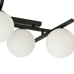 Clearance Designerska, czarna lampa sufitowa z kulami 1103/4 SMART | Kaja Żyrandole Nowoczesne