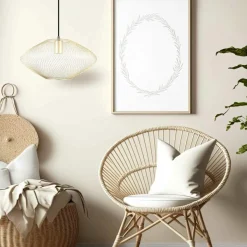 Clearance Designerska, druciana lampa wisząca do kuchni A8032 z serii ORION Żyrandole Nowoczesne