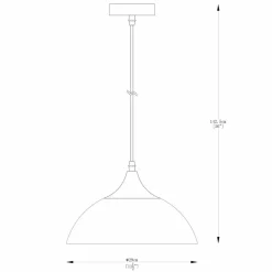 New Designerska, kopułowa lampa wisząca do kuchni ZM A8134 z serii SARDA Żyrandole Nowoczesne