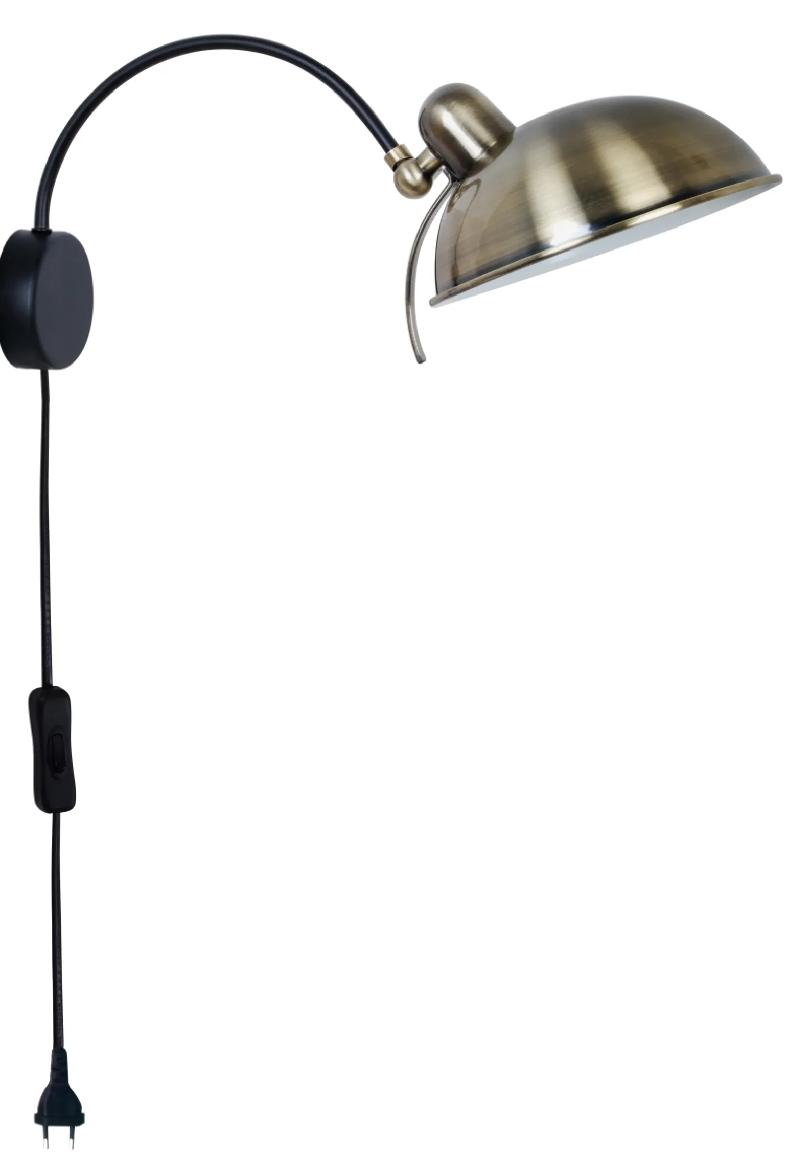 Sklep Kaja Designerska lampa ścienna z wtyczką 21-53800 NORA | Kaja Oświetlenie