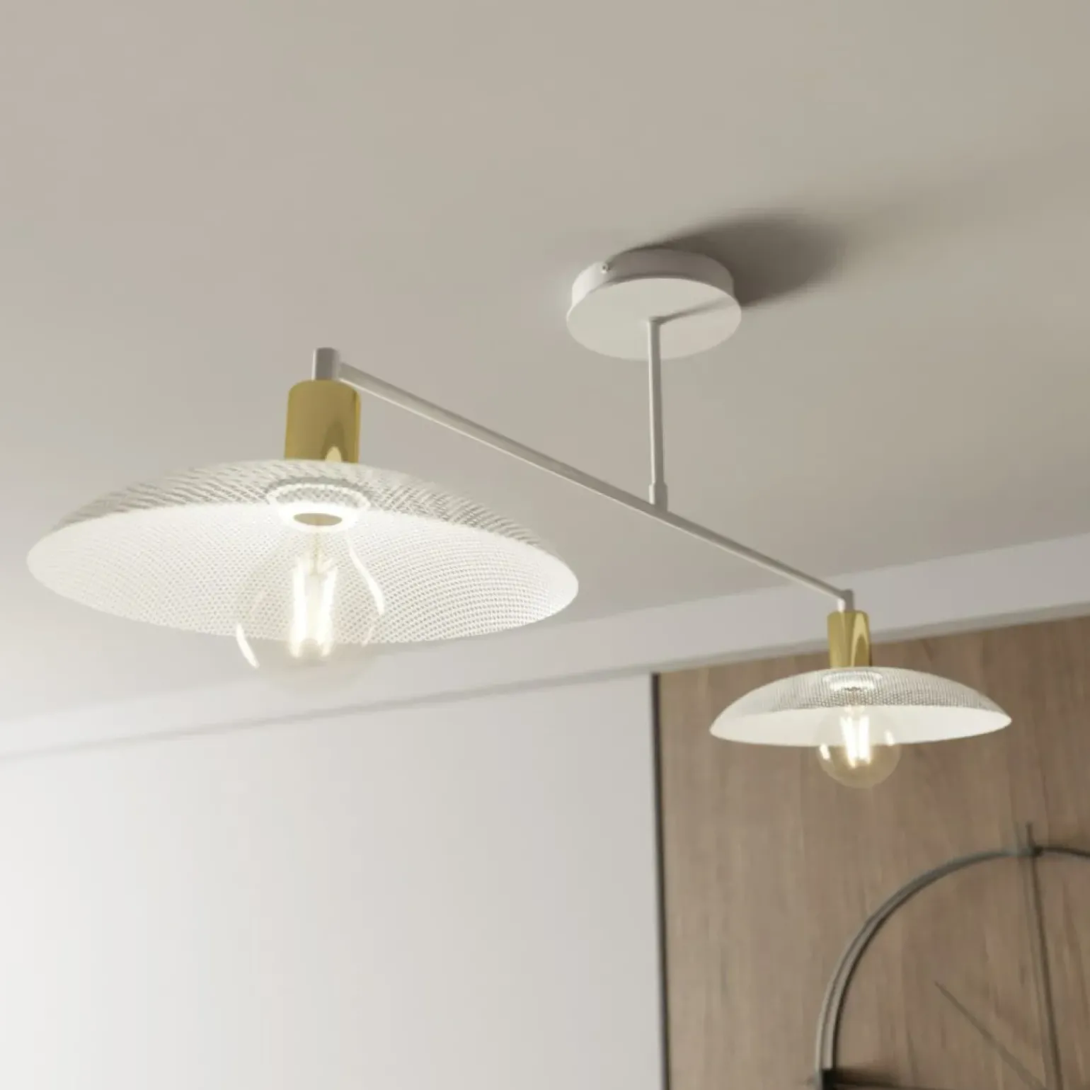 Clearance Designerska lampa sufitowa do stylowej kuchni 1321/2 SPIRIT | Kaja Żyrandole Nowoczesne