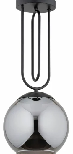 Cheap Designerska lampa sufitowa z ciemnym kloszem AL 61193 RITA | Kaja Żyrandole Nowoczesne