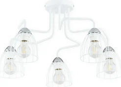 Best Designerska lampa sufitowa do salonu O2705 W5 BIA SENSO | Kaja Żyrandole Nowoczesne