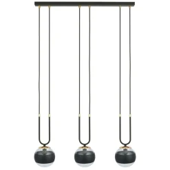 Clearance Designerska lampa wisząca do oświetlenia stołu 1113/3 GLAM | Kaja Żyrandole Nowoczesne