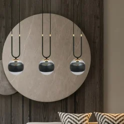 Clearance Designerska lampa wisząca do oświetlenia stołu 1113/3 GLAM | Kaja Żyrandole Nowoczesne