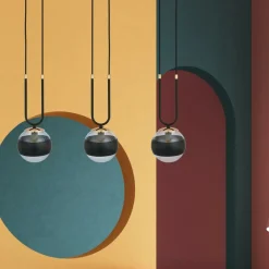 Clearance Designerska lampa wisząca do oświetlenia stołu 1113/3 GLAM | Kaja Żyrandole Nowoczesne