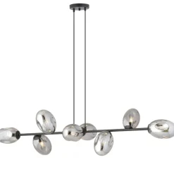 Discount Designerska lampa wisząca nad stół w jadalni 1263/8 z serii PANDORA Żyrandole Nowoczesne