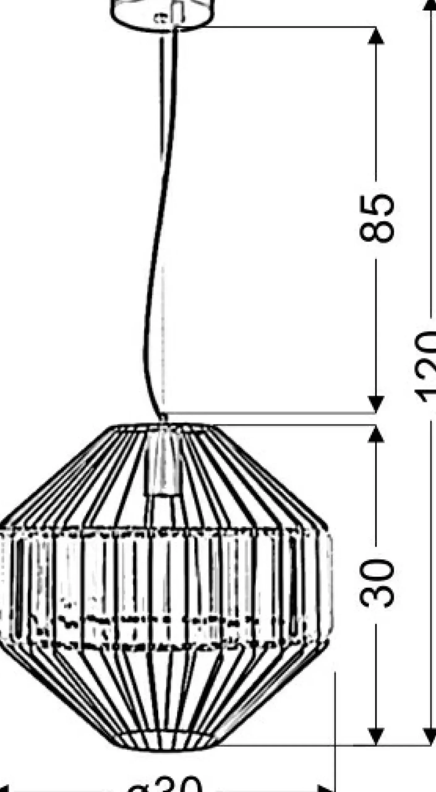 Sklep Kaja Designerska lampa wisząca dark glamour 31-55170 ALVARO | Kaja