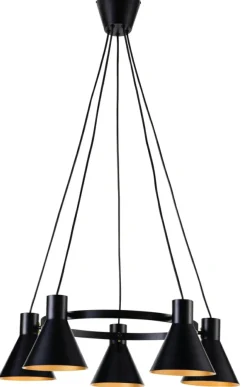 Store Designerska lampa wisząca nad wyspę 35-71163 MORE | Kaja Oświetlenie Żyrandole Nowoczesne