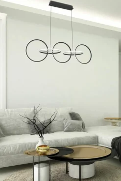 Best Designerska lampa wisząca LED nad stół A0022-350 KOS | Kaja Żyrandole Nowoczesne