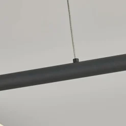 New Designerska lampa wisząca nad stół LP-2345/1P S BK MELECA | Kaja Żyrandole Nowoczesne