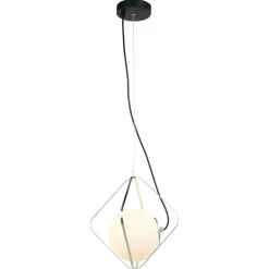 Cheap Designerska lampa wisząca PEN-5696-1-BKCR CANTO | Kaja Oświetlenie Żyrandole Nowoczesne